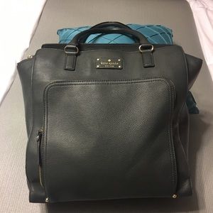 kate spade Large Gray Leather handbag